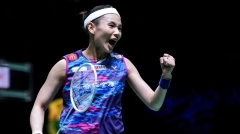戴資穎2：1擊敗大陸選手印尼公開賽摘金(圖)