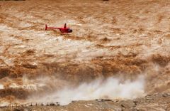 大陆发布红色山洪预警黄河启动汛前调水(图)