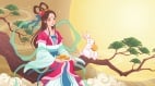 “白露”夜思：嫦娥后羿为何不能同飞月宫(组图)