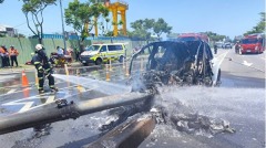 林志颖撞车400万特斯拉烧光全因它惹祸(视频图)