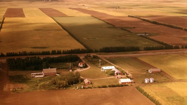 1970年代的美國北達科達州的一塊農田（Heilman/ClassicStock/Getty Images）