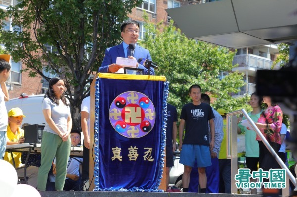 秦鵬先生表示「退黨運動開啟了中國和世界的救贖之路」