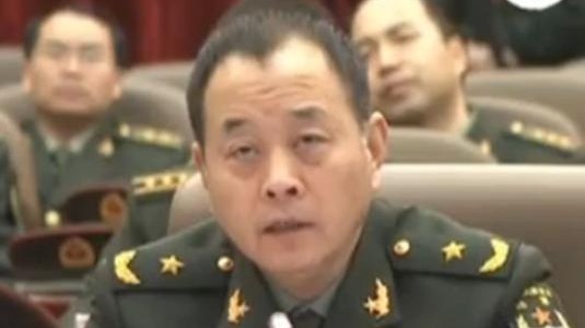  2023年1月3日，李橋銘首次以陸軍司令員的身份出席陸軍2023年開訓動員大會。(圖片來源：視頻截圖)