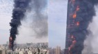 突發：湖南長沙中國電信大樓起火伴有爆炸聲(圖)