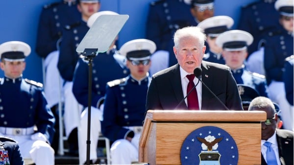 美國空軍部長肯德爾（Frank Kendall）（圖片來源：Michael Ciaglo/Getty Images）(16:9)