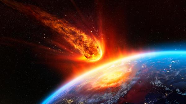 6600萬年前的撞擊，讓地球陷入長達近2年的黑暗。