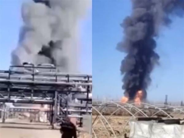 遼寧盤錦化工廠爆炸
