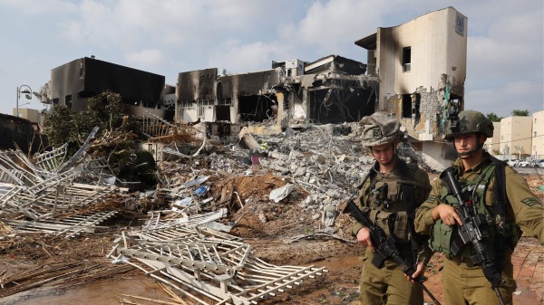 以色列集体社区“基布兹”（Kibbutz）遭到哈马斯武装分子烧杀抢掠。