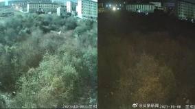 又有大事青海一地夜间天空突亮如白昼(图)