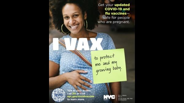 紐約市衛生局敦促紐約人接種最新的COVID-19和流感疫苗.( Pixabay Free Use)