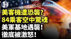 美客机遭恐袭84乘客空中惊魂美军基地遇袭被激怒(视频)