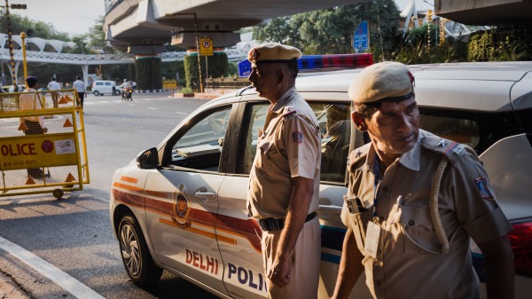 10月3日，印度警方出動了數百人奔赴5個城市突襲搜查了新聞網站NewsClick記者和作家住所。圖為示意圖。