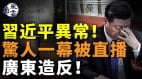 习近平异常；惊人事被直播广东造反许家印癖好特殊(视频)