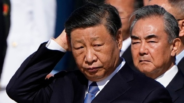 中国国家主席习近平于2023年9月30日在北京天安门广场。