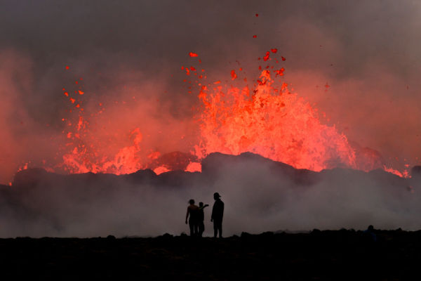 冰岛 雷克雅内斯半岛 火山爆发