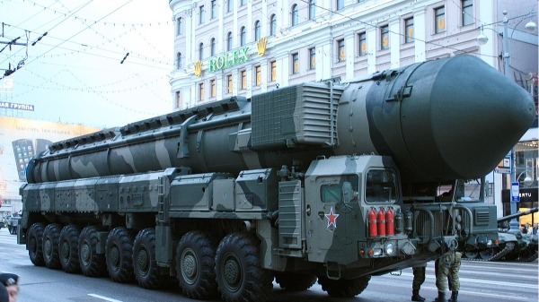 俄羅斯洲際彈道導彈示意圖