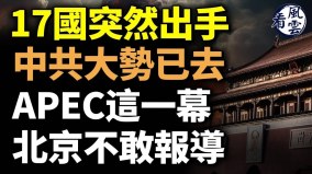 17國突然出手中共大勢已去APEC這幕北京不敢報導(視頻)