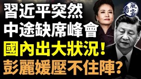 习近平突缺席重要活动国内出大事彭丽媛压不住阵(视频)