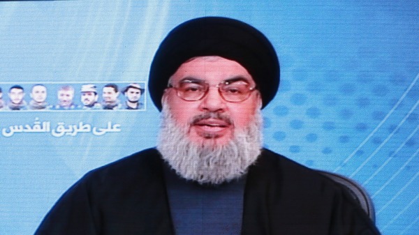 黎巴嫩真主党（Hezbollah）领导人赛义德・哈桑・纳斯鲁拉（Sayyed Hassan Nasrallah）