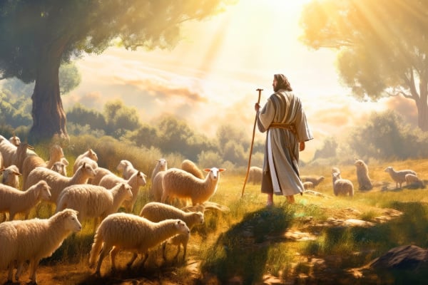 耶稣 牧羊