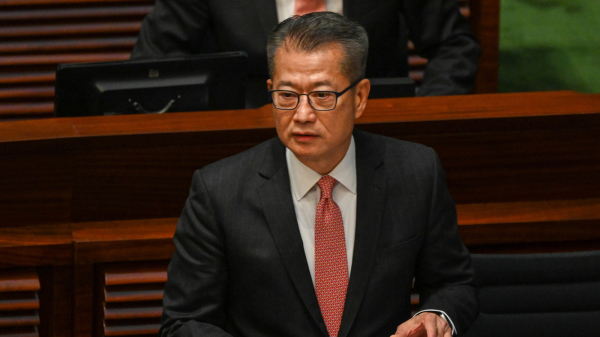 图为财政司司长陈茂波。（图片来源：香港政府新闻处）