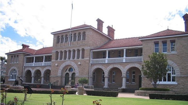 图为始建于1896年的澳大利亚珀斯铸币厂（Perth Mint）