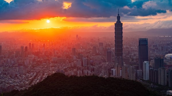 台北市101大樓遠景