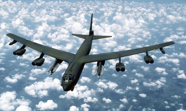 美国空军B-52战略轰炸机