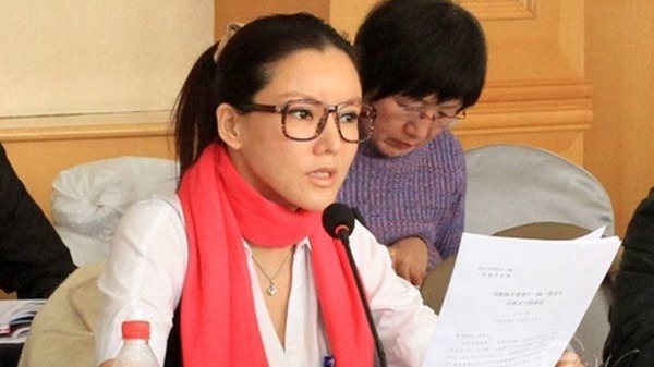 彭丹于2013年当上甘肃省政协委员。(图片来源：网络图片)