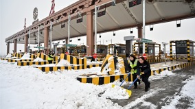 山西4月突降暴雪堆積超20釐米北京最低溫僅8℃(組圖)