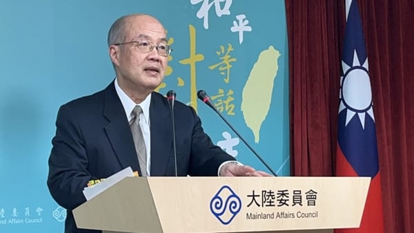 陆委会副主委兼发言人詹志宏。