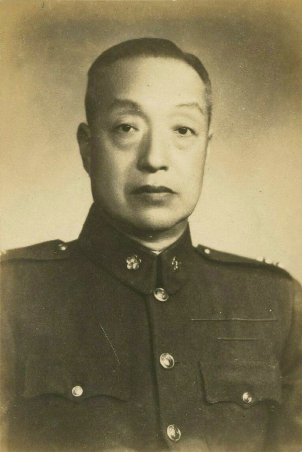 民國抗戰時期的軍委會四巨頭之一徐永昌，中華民國陸軍一級上將。