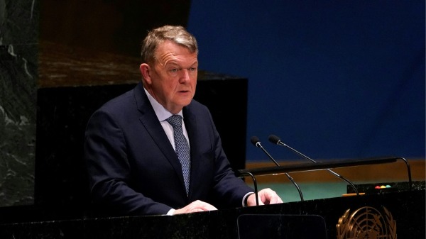 丹麦外交大臣拉尔斯·吕克·拉斯穆森（Lars Løkke Rasmussen）