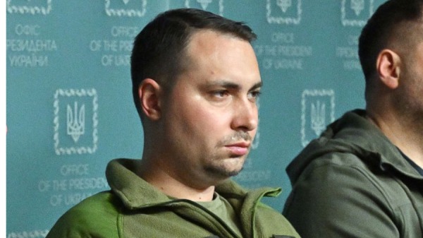 2022年9月22日，烏克蘭軍事情報局局長凱里洛•布達諾夫 (Kyrylo Budanov) 在基輔出席新聞發布會。