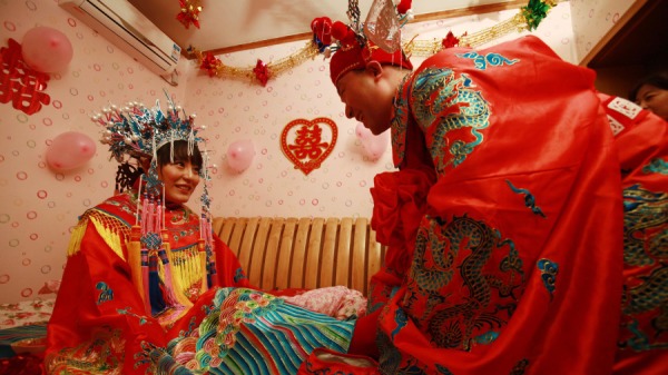 中国新娘示意图