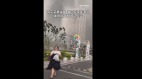 南京兩座大廈間驚現龍捲風路人驚恐尖叫(視頻)