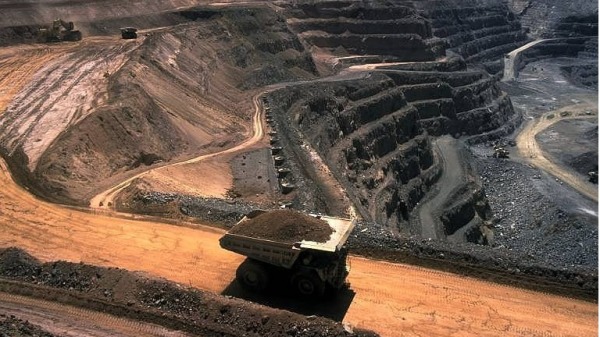 露天煤礦示意圖