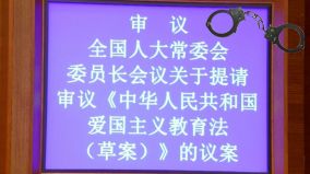 強推《愛國主義教育法草案》亡黨危機下的顫抖(圖)