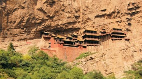中國懸崖上的寺廟：懸空寺為何千年不倒(組圖)