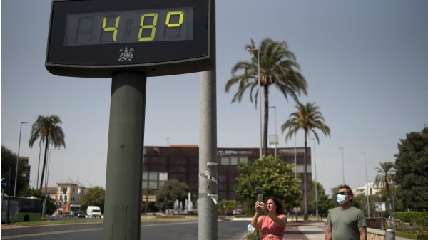 創紀錄熱浪橫掃全球 ，西班牙飆升至48攝氏度