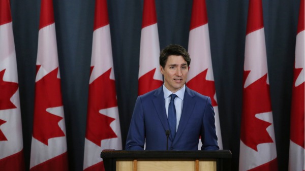 加拿大总理特鲁多宣布与18年妻分居(图)