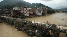 北京等多省極端強降雨涉1.3億人福建遭災官媒不提(圖)