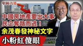 中国房地产要出大事民企夺路而逃余茂春干得漂亮(视频)