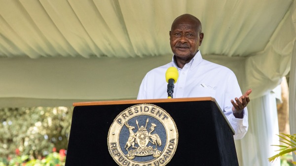 乌干达总统约韦里・穆塞韦尼（Yoweri Museveni）