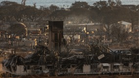 夏威夷毛伊島大火93死教堂仍完好(圖)