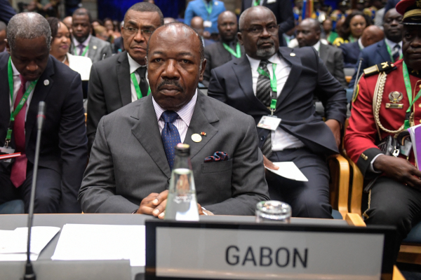 加蓬总统阿里・邦戈（Ali Bongo）。
