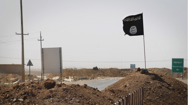 恐怖組織「伊斯蘭國」（ISIS）旗幟