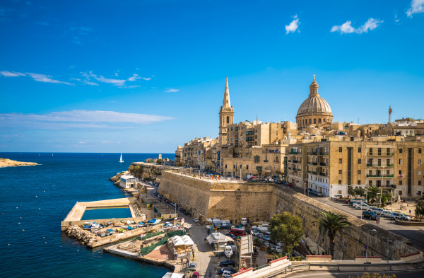 马耳他首都的景色