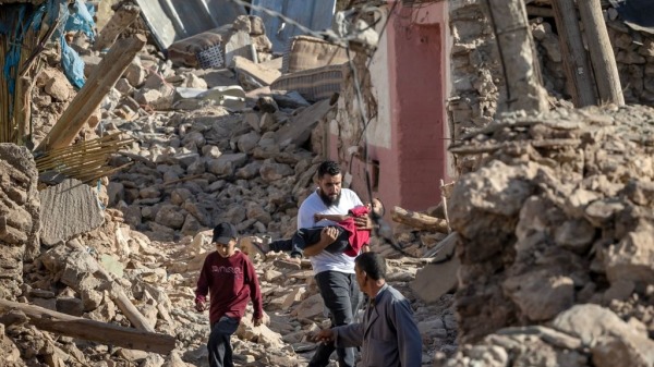 摩洛哥 地震 強震