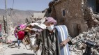 摩洛哥地震：毛驴是与世隔绝村庄的重要运输工具(图)
